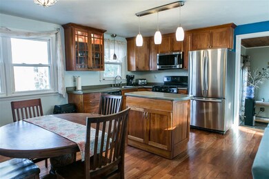Natural Cherry Cabinets and gorgeous Cherry Hardwo