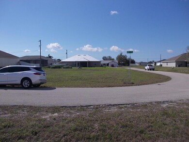 Looking across the street from the Lot