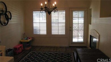Family or dining room off kitchen with patio door