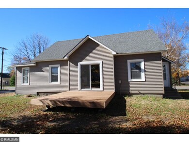 This side view of the home shows a great view of t