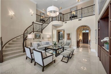 The main floor has all one needs to enjoy the Napl