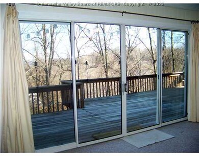 Patio/Deck. Looking through family room sliding do