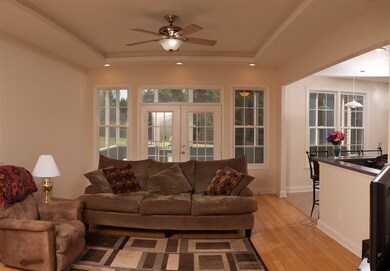 Foyer opens into the Living Room