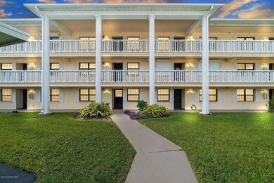 dusk front building
