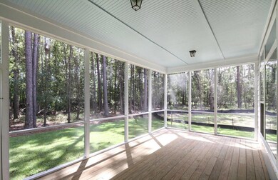 Screened Porch is Large