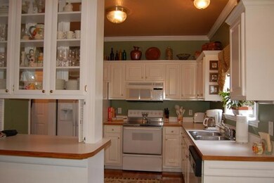Kitchen and hutch