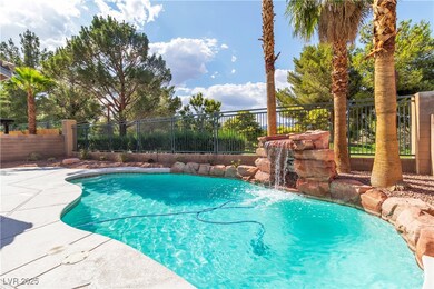 View of swimming pool featuring a fenced backyard