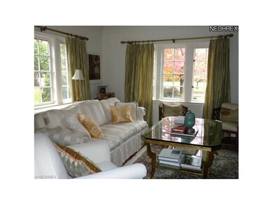Large Living Room with Hardwood