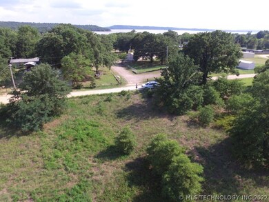 Aerial view from parcel  looking across road and l