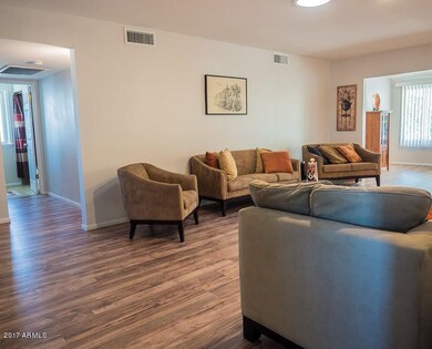 Living Room View From Kitchen