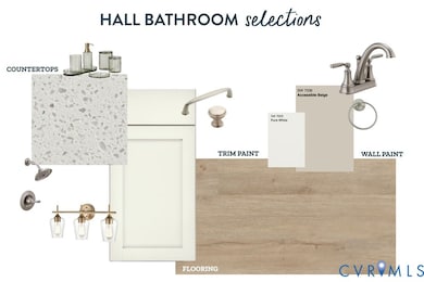 View of a document with a collage of images