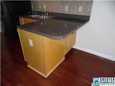 View of kitchen breakfast bar