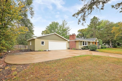 Oversized 2 car garage plus large turn-a-round or parking area.