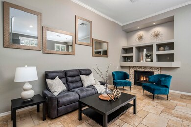 Family Room Gas Fireplace