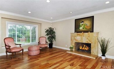 Formal Living Room has Marble Fireplace, Engineere