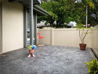 Love the Front Entry patio - big enough for trees 