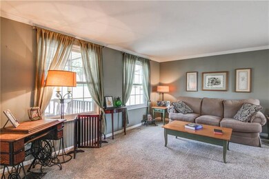 Large living area perfect for gathering with famil