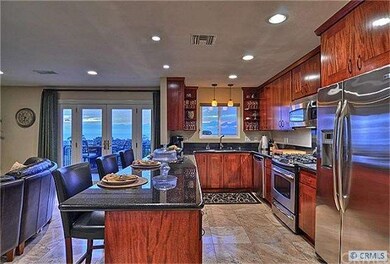 Beautiful view from kitchen & family room
