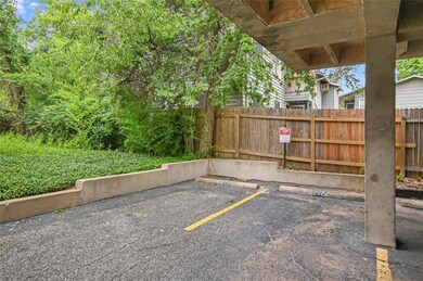 View of uncovered parking lot