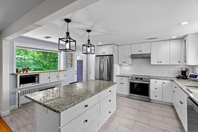 Enjoy the space the kitchen has to offer.