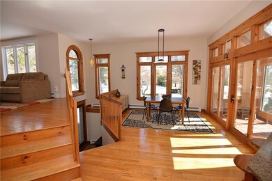 Sun-room, dining area, entrance and...