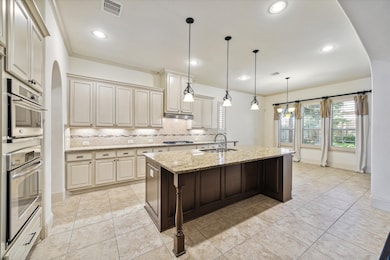 Experience culinary ease with the kitchen's expans