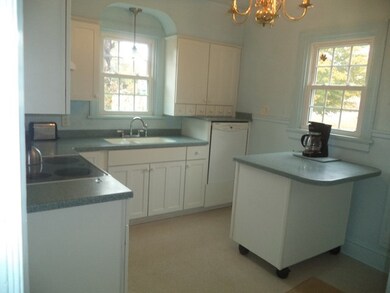Kitchen with granite counters
