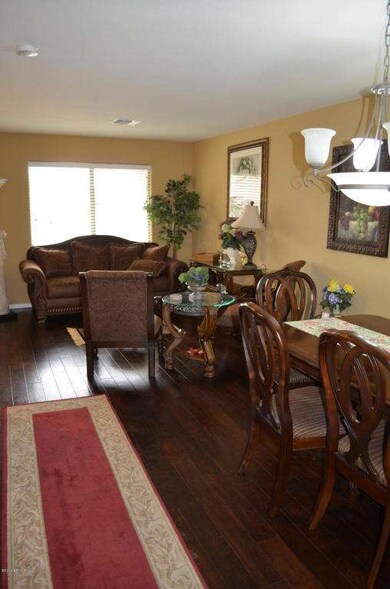 living room & formal dining room