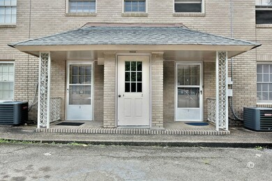 Entry from parking lot