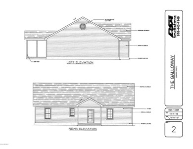 Galloway Rear Elevation