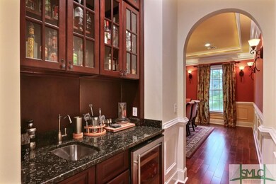 Refined Glass Front Cabinetry..Wine Cooler..Bar Si