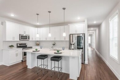 Beautiful kitchen with stainless steel appliances