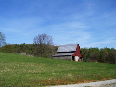 Barn between Stream & Woods