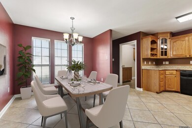 Virtually Staged Dining Room