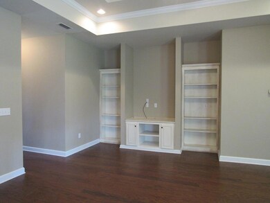 Living Room with Built Ins