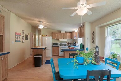 Kitchen Offers a Gas Stove, Island and Lots of Cab