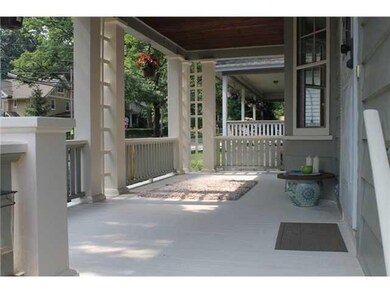Porch - Enclosed. Covered front porch.