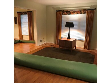 Formal living and dining room hardwoods have alway