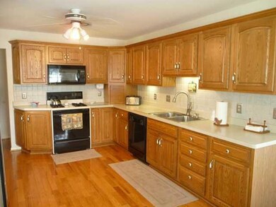 Kitchen Updated with ample cabinet space