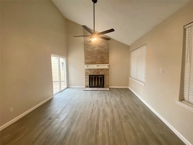 Beautiful, high ceiling living / family room with
