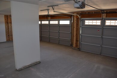3 stall garage.