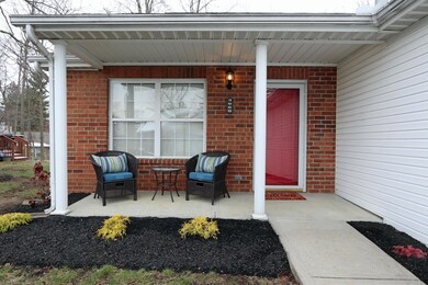Covered front Porch