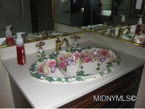Powder room kohler sink
