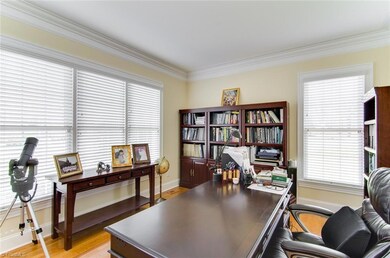 Living room off Foyer is being used as an Office.