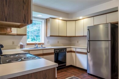 Spacious kitchen has lots of...