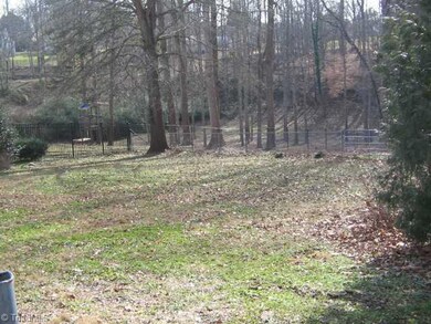View. View of fenced back yard