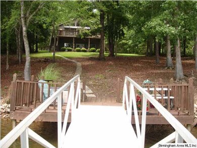 View from Dock Bridge, beautiful level lot
