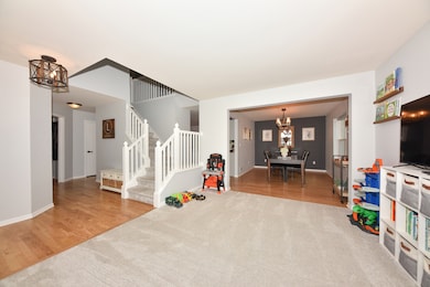 Living room & dining room