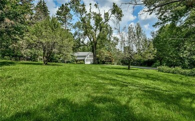 Front Yard, House sits way back from the road