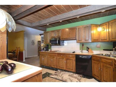 Kitchen. Plenty o room for cooking in this custom 